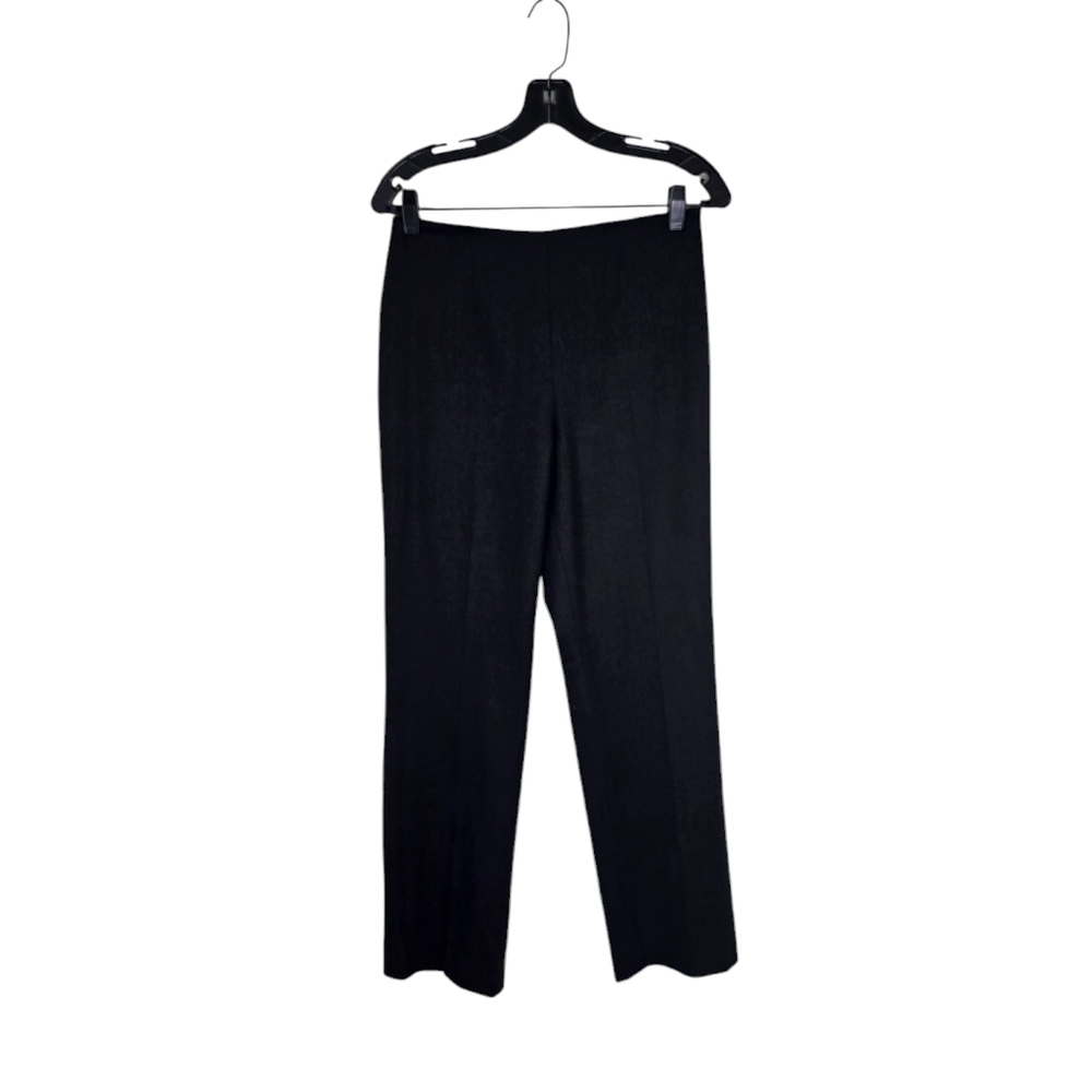 Ralph Lauren Black Lable Thin Wool Heather Black Straight-leg Pants Women's 6